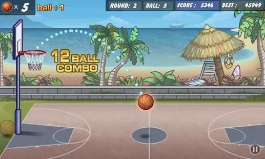 Скачать Basketball Shoot (Взлом открыто все) версия 1.19.47 apk на Андроид