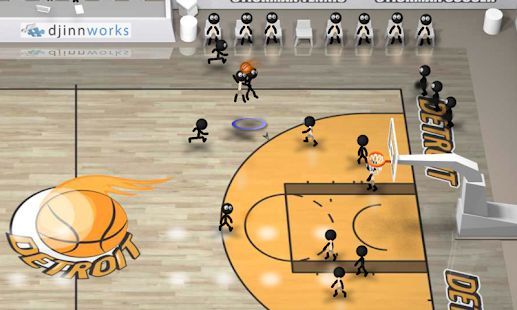 Скачать Stickman Basketball (Взлом на монеты) версия 2.4 apk на Андроид