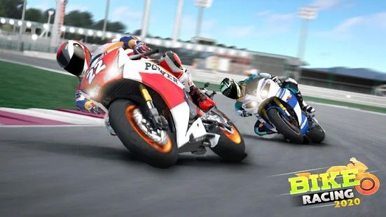 Скачать Motorbike Games 2020 - New Bike Racing Game (Взлом на деньги) версия Зависит от устройства apk на Андроид
