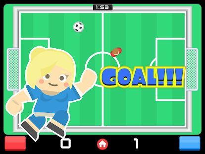 Скачать Спорт игра для двоих человек - сумо теннис футбол (Взлом на деньги) версия 1.1.5 apk на Андроид