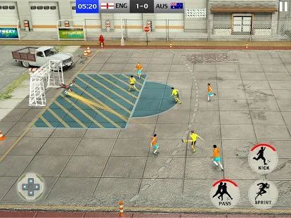 Скачать Street Soccer League 2020: Play Live Football Game (Взлом на монеты) версия 2.3 apk на Андроид