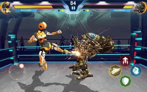 Скачать Steel Robot Ring Fighting (Взлом открыто все) версия 1.6 apk на Андроид
