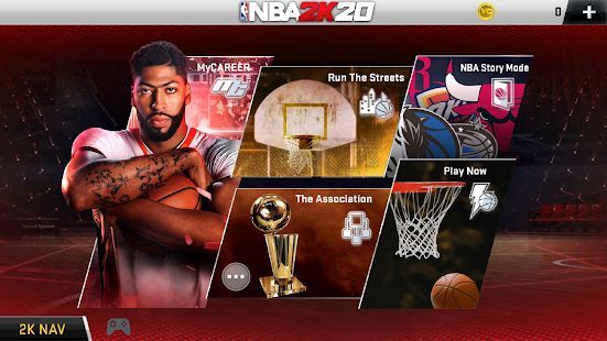 Скачать NBA 2K20 (Взлом на деньги) версия Зависит от устройства apk на Андроид