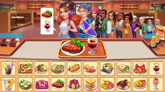 Скачать Cooking Frenzy : безумный повар в кулинарных играх (Взлом открыто все) версия 1.0.33 apk на Андроид