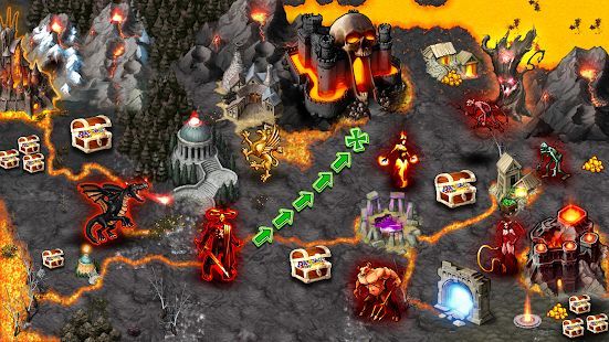 Скачать Heroes : Magic World Inferno (Взлом на монеты) версия 1.3.3 apk на Андроид