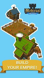 Скачать Medieval: Idle Tycoon - Idle Clicker Tycoon Game (Взлом на деньги) версия 1.2.3 apk на Андроид
