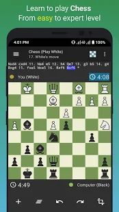 Скачать Шахматы - Бесплатная Стратегия Настольная Игра (Взлом открыто все) версия 1.0.5 apk на Андроид