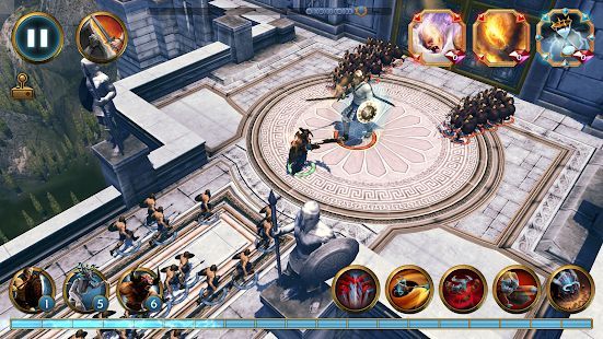 Скачать Olympus Rising: Hero Defense & Стратегическая игра (Взлом на деньги) версия 6.0.8 apk на Андроид