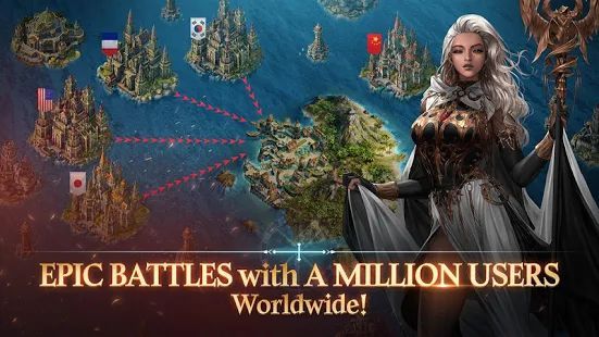 Скачать Uncharted Wars: Oceans & Empires (Взлом на деньги) версия 1.9.5 apk на Андроид