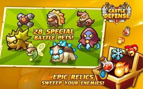castle defense 2 android builds