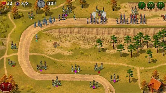 Скачать 1812. Napoleon Wars TD Tower Defense strategy game (Взлом на монеты) версия 1.5.0 apk на Андроид
