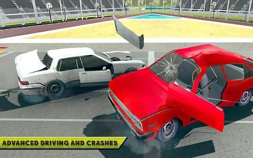 Скачать Симулятор вождения автокатастрофы: Beam Car (Все открыто) версия 1.2 apk на Андроид