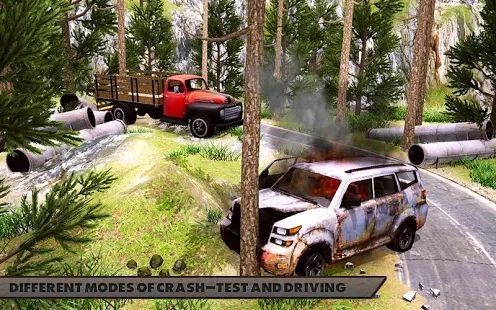 Скачать Симулятор автокатастрофы Offroad: Beam Drive (Разблокированная) версия 1.1 apk на Андроид