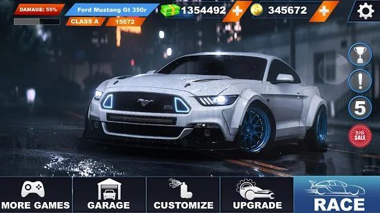 Скачать Mustang GT 350r: экстремальный городской трюк (Без Рекламы) версия 1.3 apk на Андроид