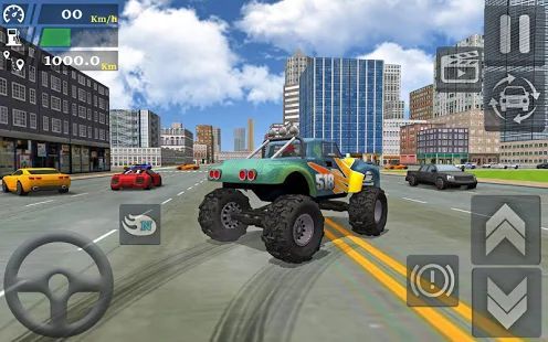Скачать Monster Truck Stunts Driving Simulator (Разблокированная) версия 0.8 apk на Андроид