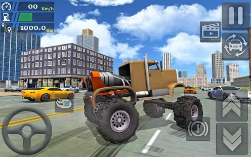 Скачать Monster Truck Stunts Driving Simulator (Разблокированная) версия 0.8 apk на Андроид