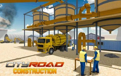 Скачать Дорожно-строительные машины Mega Builders Game (Встроенный кеш) версия 1.0.5 apk на Андроид