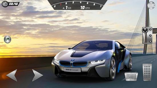 Скачать I8 Super Car: Crazy City Drift, Drive and Stunts (Без кеша) версия 1.1 apk на Андроид