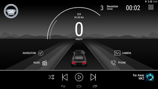 Скачать Road - theme for CarWebGuru launcher (Без кеша) версия 1.0 apk на Андроид
