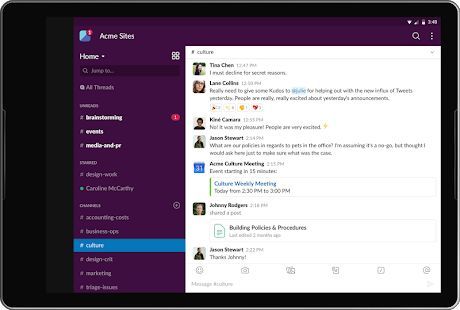 Скачать Slack (Без Рекламы) версия Зависит от устройства apk на Андроид