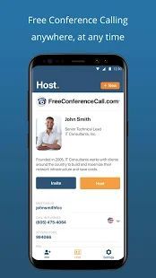 Скачать Free Conference Call (Полный доступ) версия 2.4.5.11 apk на Андроид