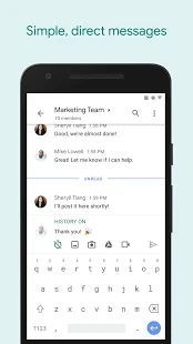 Скачать Google Chat (Все открыто) версия 2020.10.04.336992968_prod apk на Андроид