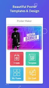 Скачать Poster Maker, Flyers, Banner, Ads, Card Designer (Встроенный кеш) версия 7.0 apk на Андроид