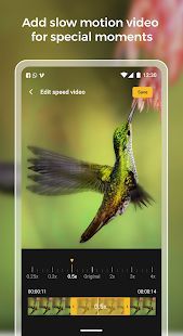 Скачать Slow motion - Speed ​​up video - Скорость движения (Без кеша) версия 1.0.43 apk на Андроид