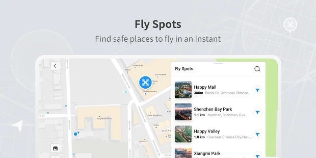 Скачать DJI Fly (Встроенный кеш) версия 1.1.10 apk на Андроид
