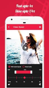 Скачать Video Speed : Fast Video and Slow Video Motion (Без Рекламы) версия 2.1.14 apk на Андроид