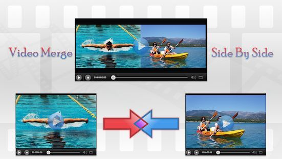 Скачать Видео слияния - Side By Side (Встроенный кеш) версия 1.7 apk на Андроид