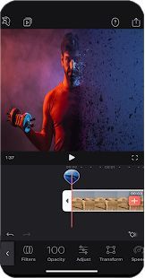 Скачать Videoleap Pro (Неограниченные функции) версия 1.0 apk на Андроид