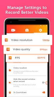 Скачать Screen Recorder & Video Capture, My Video Recorder (Неограниченные функции) версия 1.7.1 apk на Андроид