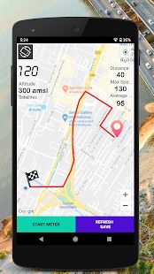 Скачать GPS спидометр (Встроенный кеш) версия 2.1.8 apk на Андроид