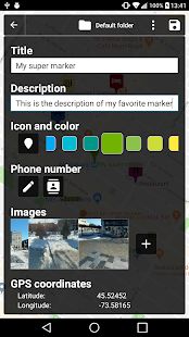 Скачать Map Marker (Неограниченные функции) версия 2.19.1_360 apk на Андроид