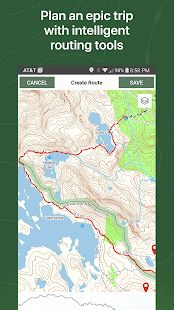 Скачать Gaia GPS (Topo Maps) (Неограниченные функции) версия 2020.10 apk на Андроид