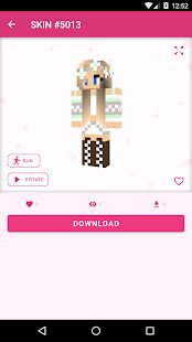 Скачать Скины для девочек в Майнкрафт (Без кеша) версия 3.3.3 apk на Андроид