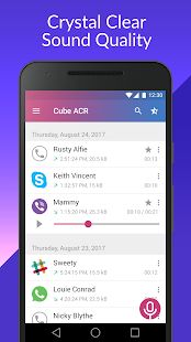 Скачать Запись звонков - Cube ACR (Разблокированная) версия 2.3.184 apk на Андроид