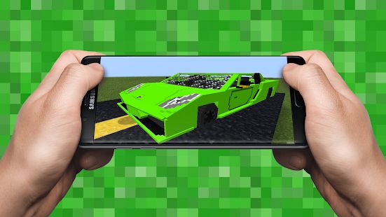 Скачать Cars Mod for Minecraft PE (Разблокированная) версия 1.0.1 apk на Андроид