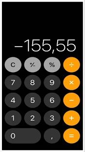 Скачать iCalculator - iOS Calculator, iPhone Calculator (Полный доступ) версия 1.8.6 apk на Андроид