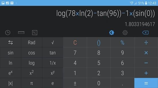 Скачать Простой калькулятор (Полная) версия Зависит от устройства apk на Андроид