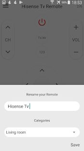 Скачать пульт для любого телевизора (Разблокированная) версия 18.6 apk на Андроид