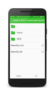 Скачать Custom Font Installer For MIUI (Полная) версия 2.0 apk на Андроид