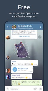 Скачать Telegram (Неограниченные функции) версия Зависит от устройства apk на Андроид