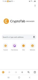Скачать CryptoTab Browser — первый в мире майнинг-браузер (Все открыто) версия 3.1.31 apk на Андроид