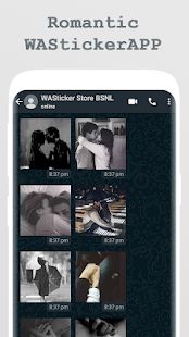 Скачать Romantic Stickers for Whatsapp - WAStickerApp (Все открыто) версия 1.1 apk на Андроид