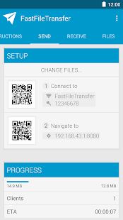 Скачать FastFileTransfer (Разблокированная) версия 2.1.5 apk на Андроид
