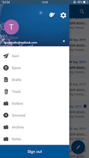 Скачать Приложение электронной почты для Hotmail, Outlook (Встроенный кеш) версия 1.0 apk на Андроид