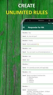 Скачать Автоответчик для WA - Автоматический ответ (Неограниченные функции) версия 1.8.3 apk на Андроид