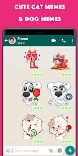Скачать WAStickerApps мем наклейки, любовные наклейки (Встроенный кеш) версия 2.0 apk на Андроид